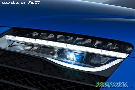 奧迪R8 LMX車型官圖曝光!配激光遠光燈