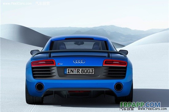 奧迪R8 LMX車型官圖曝光!配激光遠光燈