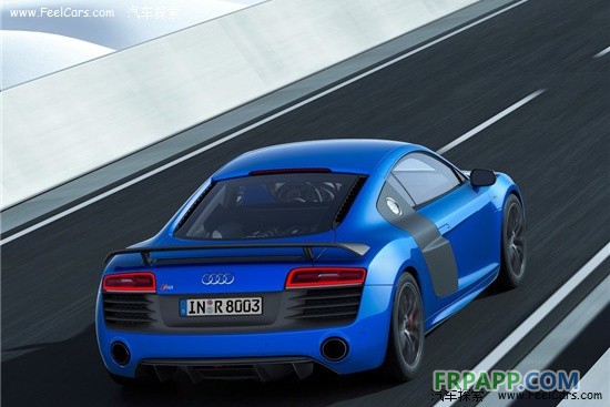 奧迪R8 LMX車型官圖曝光!配激光遠光燈