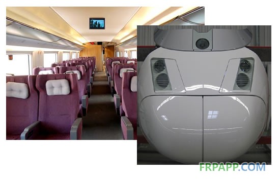 玻璃鋼在鐵道車輛上的應用