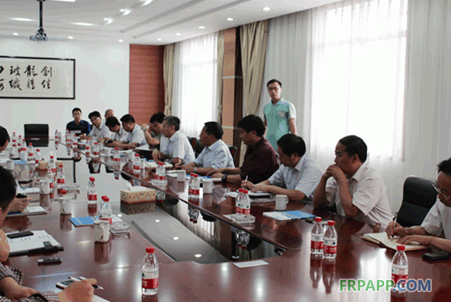 河北任丘市政府領(lǐng)導及業(yè)界同行蒞臨兗州創(chuàng)佳玻纖參觀考察-復合材料應用網(wǎng)FRPAPP.COM