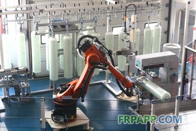 開能環保玻璃鋼桶全自動生產線