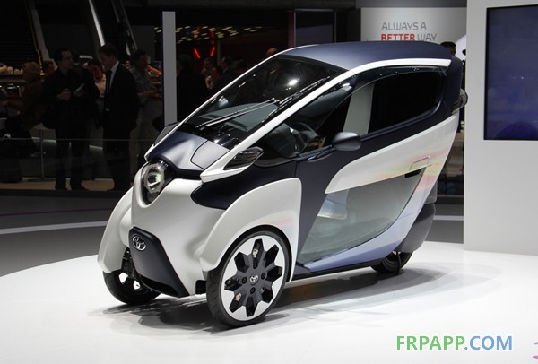 新一代代步工具:豐田i-Road三輪純電動概念車