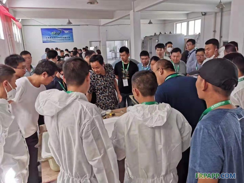 2019年復合材料RTM真空閉模工藝實踐操作培訓班 實況掠影(9月6-8日)